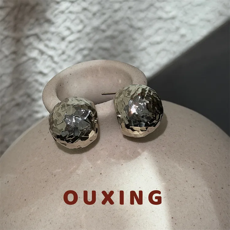 铜合金耳饰 [灯球]复古时尚百搭简约法式小众经典耳环