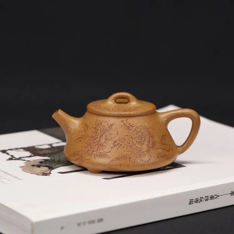 平盖石瓢 | 精工 原矿段泥   容量150cc
