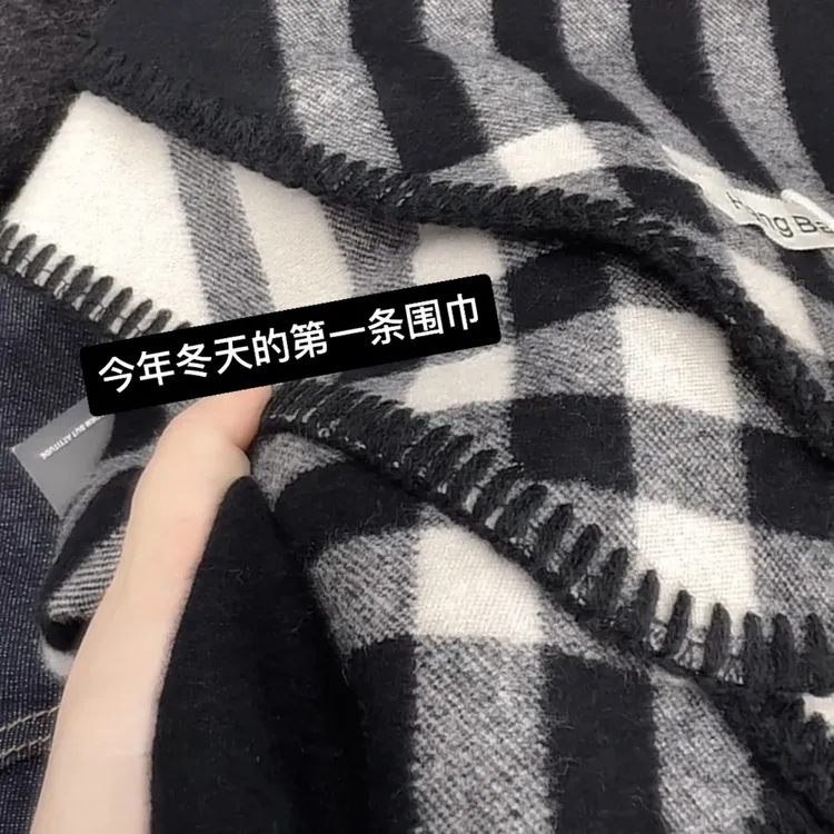 巨好看高级感～今年冬天的第一条围巾就是它！送温暖选它5977