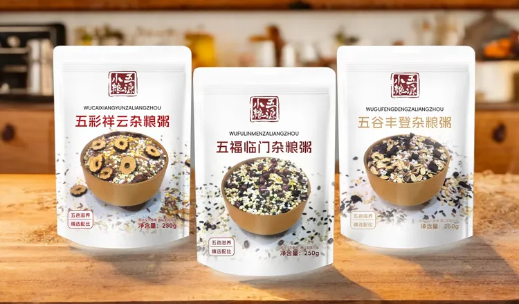 【新品首推】五色谷物小五粮源三餐必备杂粮粥营养健康搭配暖胃贴心