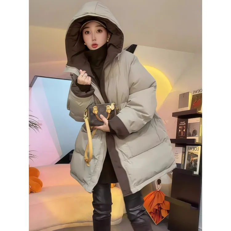 欧货重磅2025年秋冬季新款时尚棉服外套高级感穿搭漂亮上衣女装