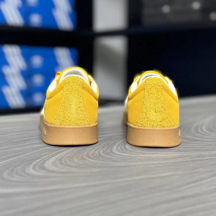 Adidas阿迪达斯VLCOURT2.0情侣款复古运动休闲德训鞋T头鞋JS4593