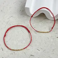 【小宝珠宝】22 T89830-18K金手绳-多样性发其一-1.5mm