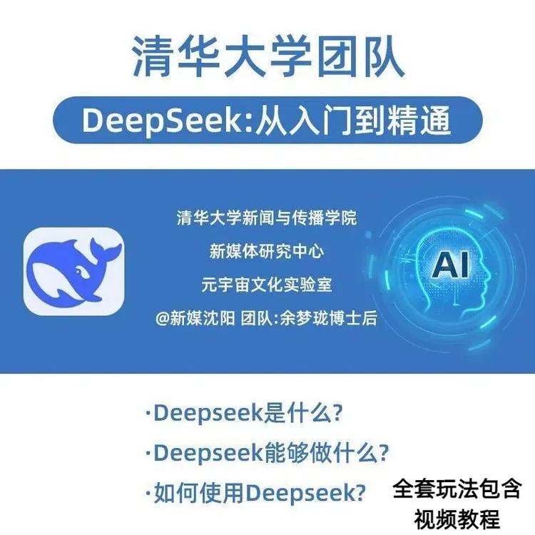 清华大学DeepSeek手册104页《DeepSeek：从入门到精通》电子版