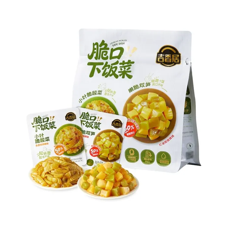 山姆代购吉香居脆口下饭菜微辣嫩脆双笋鱼香小叶酸菜榨菜1Kg