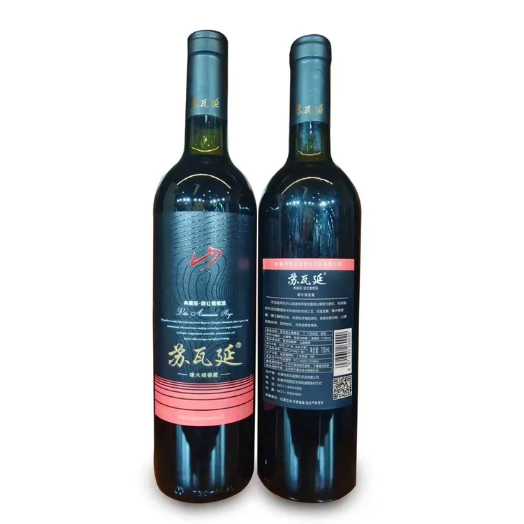 苏瓦延9度典藏版甜红山葡萄酒