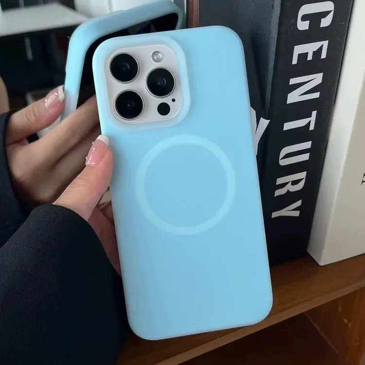 磁吸果冻手机壳适用华为pura80pro+多巴胺70/60液态硅胶mate60pro