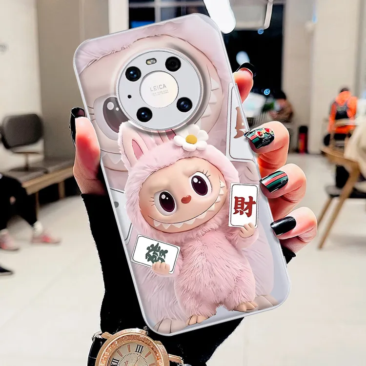 适用华为mate40水凝壳mate40pro+手机壳高颜值LBB时尚防摔新款