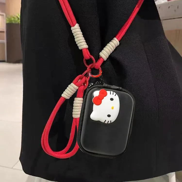 kitty大疆action5pro收纳包斜挎便携action4/3相机挂脖可爱保护套