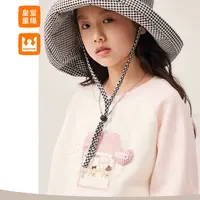女童卡通印花卫衣春秋新款儿童粉色洋气中大童17730232015