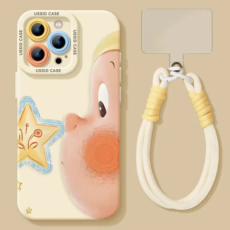 亲吻星星适用苹果iphone小米15promax防摔vivo华为oppo手机壳女