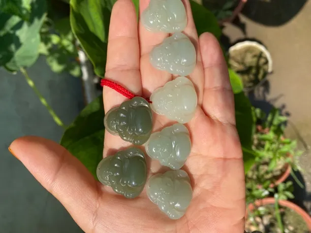 天然和田玉老料25尺寸佛公（多样性发货拍一发一）