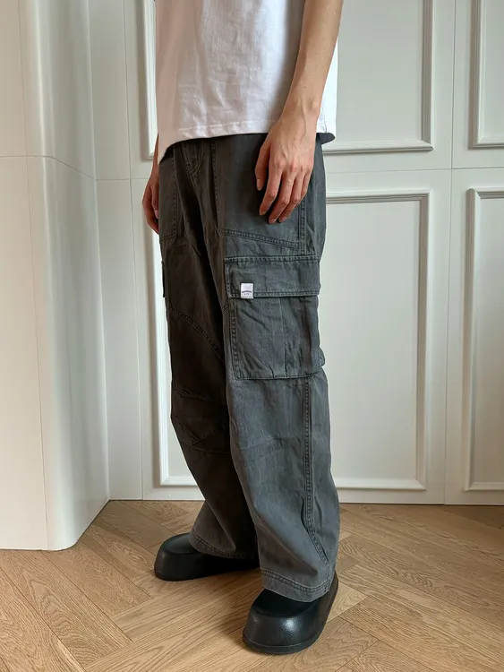 WEATHER FREEWEATHERFREE男士夏季重工洗水工装裤男款美式户外