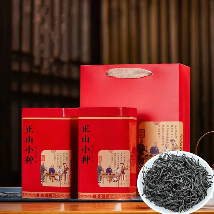 福建正山小种高山红茶花果香小种红茶浓香型红茶茶叶罐装500克