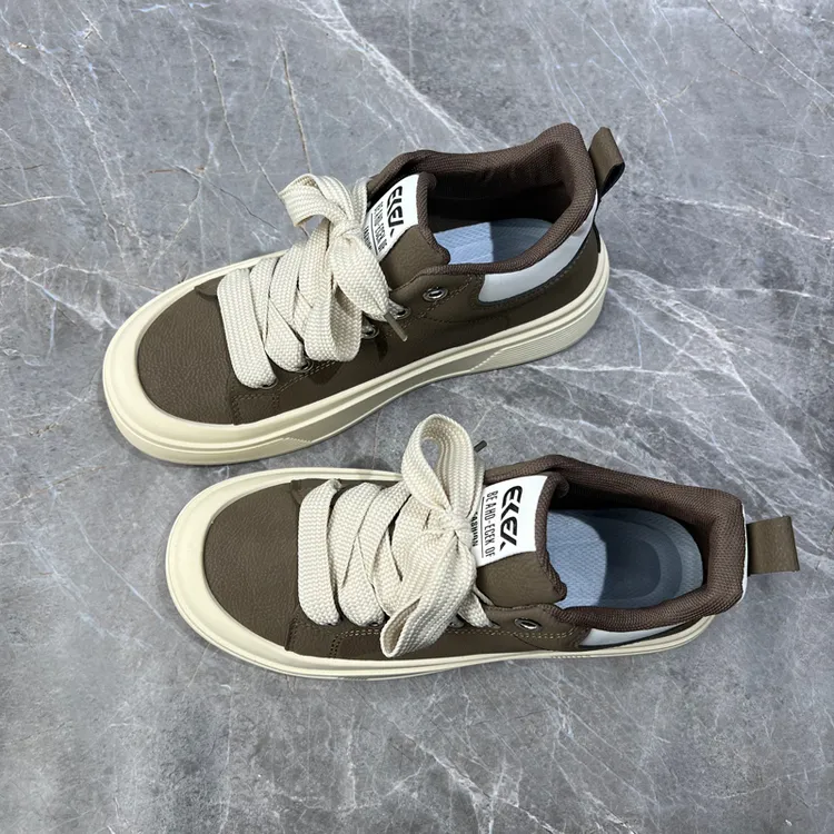 2025年流行款男鞋百搭秋冬款厚底男士开车专用鞋痞帅低帮男生鞋子