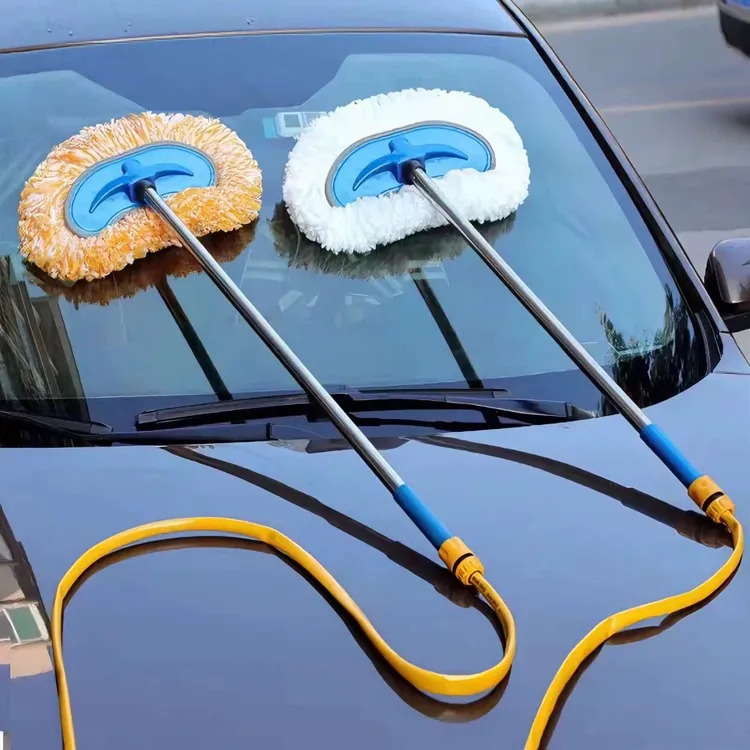 轻松洗车刷通水洗车拖把轿车货车洗车清洁去污刷毛柔软不伤爱洗车