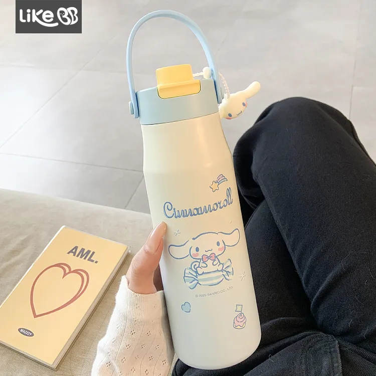 大耳狗保温杯女生大容量水杯女新款2025高颜值可爱316不锈钢杯子