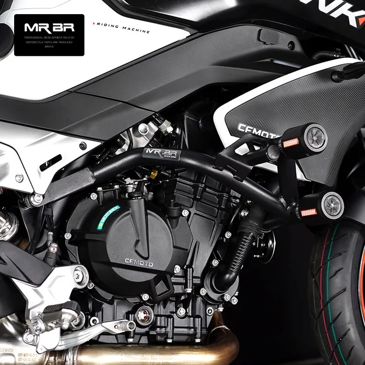 MRBR适配春风800nk护杠竞技杠摩托车防摔杠保险杠防摔球改装配件