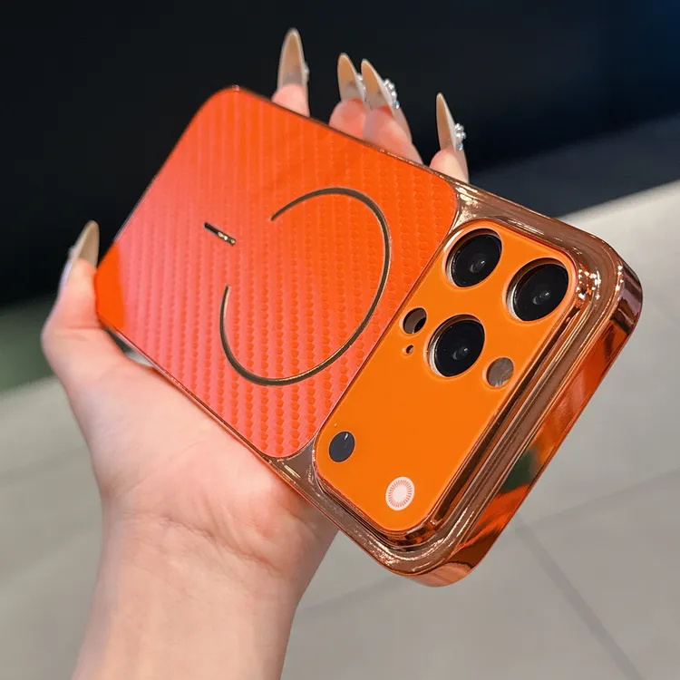 适用苹果13/14/15全包16细圈磁吸防摔保护iphone秒变苹果17手机壳