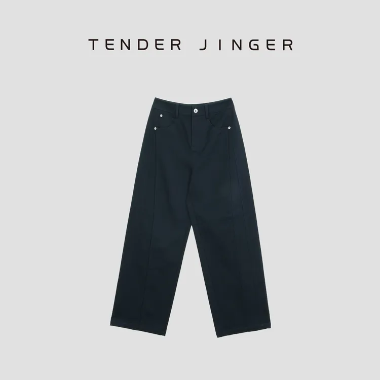Tender Jinger极简风休闲牛仔裤T53TS30573