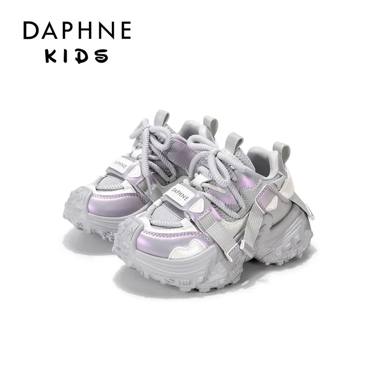 达芙妮Daphne儿童2025年春款百搭新款运动鞋中大童休闲时尚老爹鞋