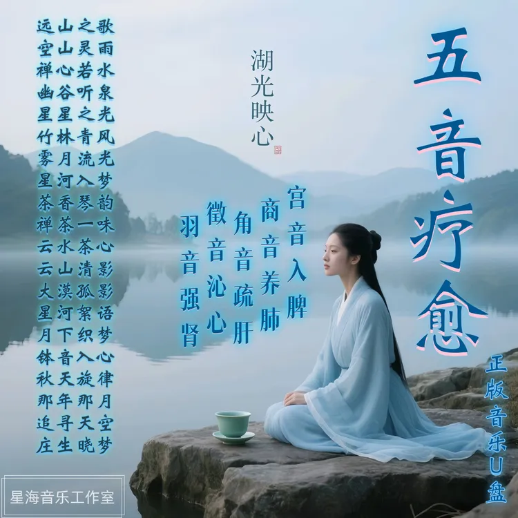 2025新款五行/五音疗愈失助眠解压缓解压力 音乐汽车载U盘无损MP3