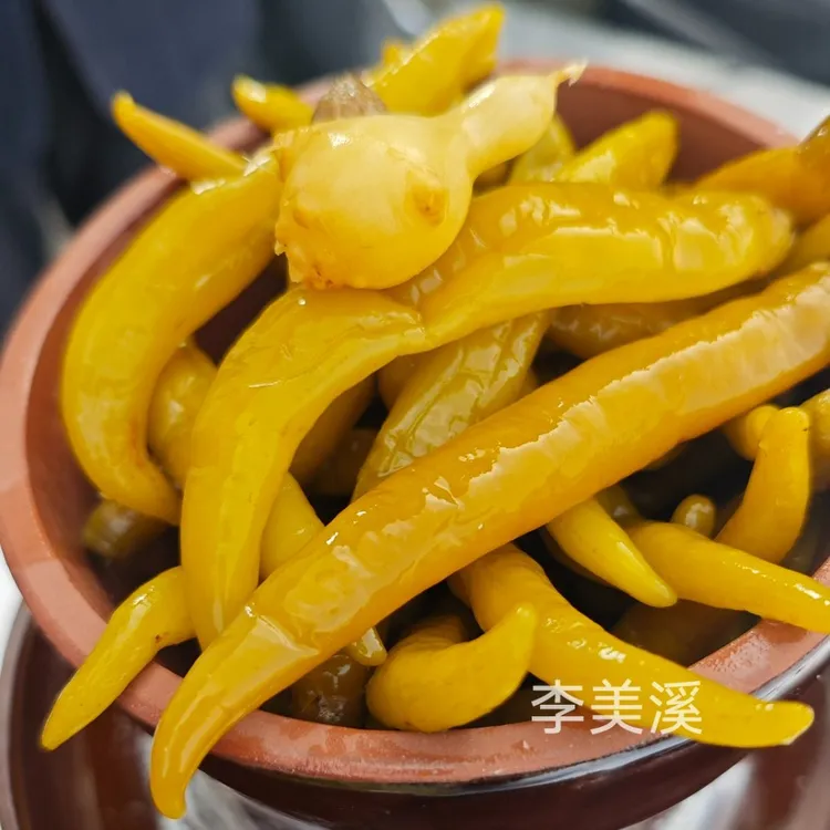 竹溪特产泡辣椒腌制酸辣酸辣子