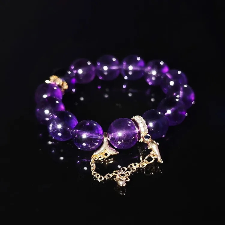 小葫芦财神天然紫水晶金榜题名上岸