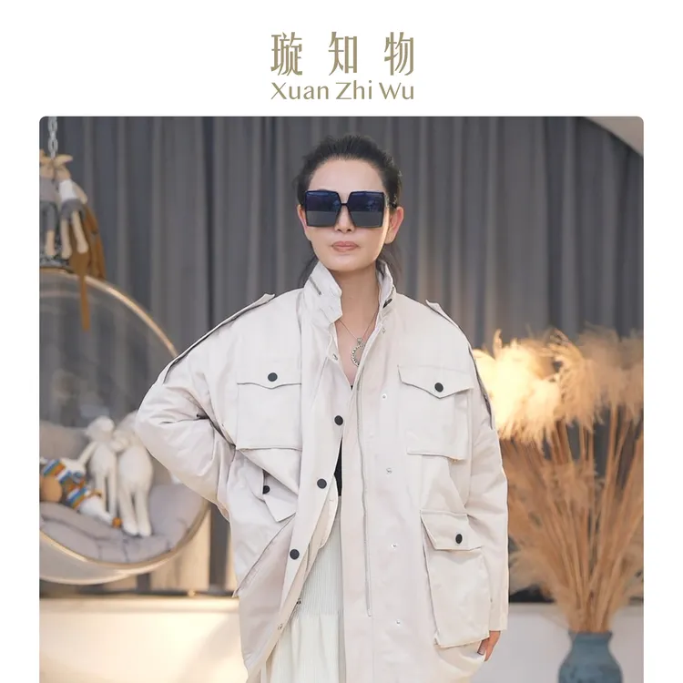 杜尚加绒羽绒服.暖冬王璇原创设计