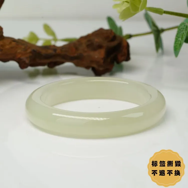 【小北严选】和田玉手镯圈口52-60【多样性发一件】AH251X93