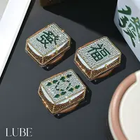 【麻将系列】歪歪高定手工钻磁吸气囊支架适用于安卓苹果磁吸壳