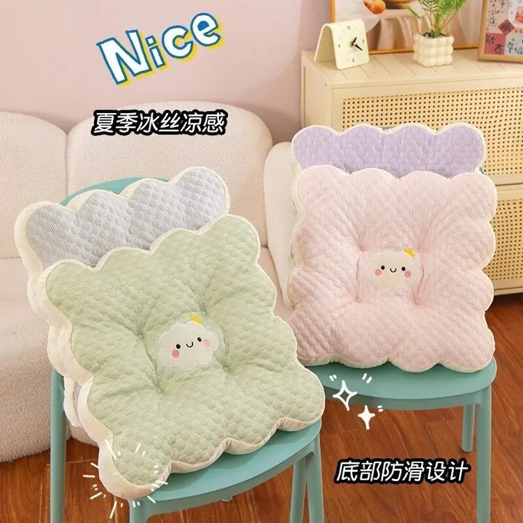 夏季宿舍靠枕护腰靠垫办公室椅垫坐垫沙发靠背垫汽车座椅久坐腰枕