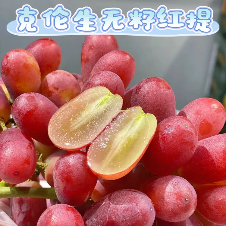 【顺丰】2025山西新鲜无籽克伦生冰美人澳州无核葡萄水果农户直发