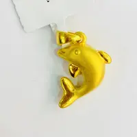 【思思专享】足金999饰品 海豚吊坠1.8 GP
