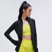 【小慧专属】lululemon/露露乐蒙Define长款修身Luon立领拉链女士外套