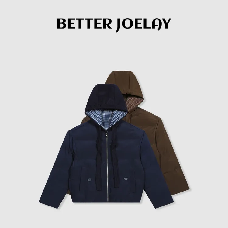 BETTER JOELAY-【藏蓝暖阁】时尚棉服保暖百搭休闲通勤风Z5320