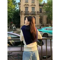 FORNI  圆领绞花针织毛衣