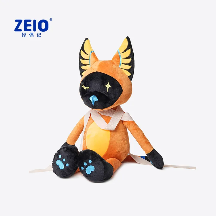 ZEIO择偶记Aplache阿帕契埃及猫毛绒玩具公仔情人节娃娃个性礼物