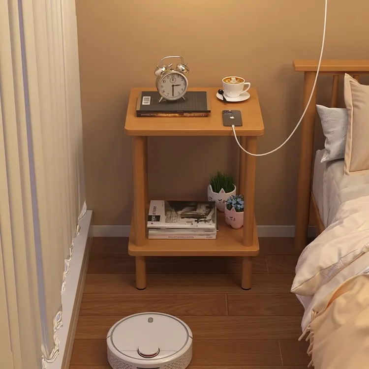 客厅小桌子沙发小茶几家用简易沙发边几卧室床头柜桌置物架出租屋