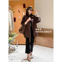 [麦霓严选]秋季新款小众设计上衣风衣外套女9566