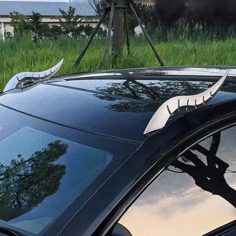 新款龙角汽车车顶装饰车外碳纤维转印使用轿车SUV等车型