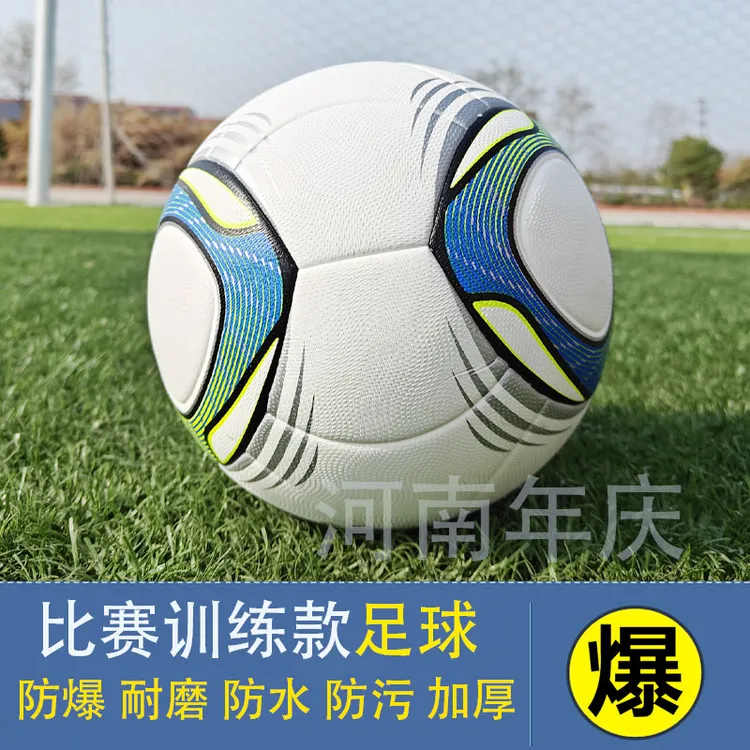 2010普天同庆无缝热粘合成人学生青少年比赛训练培训耐磨防滑足球