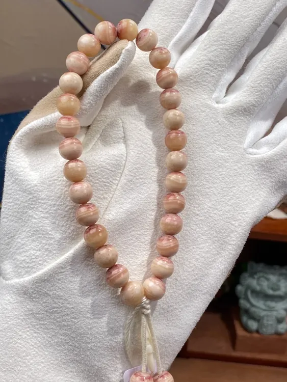 No.486驼骨手持可爱圆珠三花驼骨