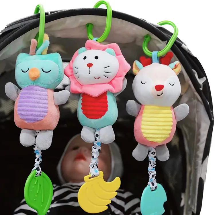 babyfans婴儿推车挂件风铃摇铃新生儿推车摇铃宝宝床挂安抚玩具