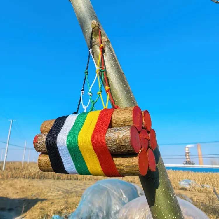 【纯手工东南桃枝五色线】东南枝创意桃树枝车载居家随身携带更安心