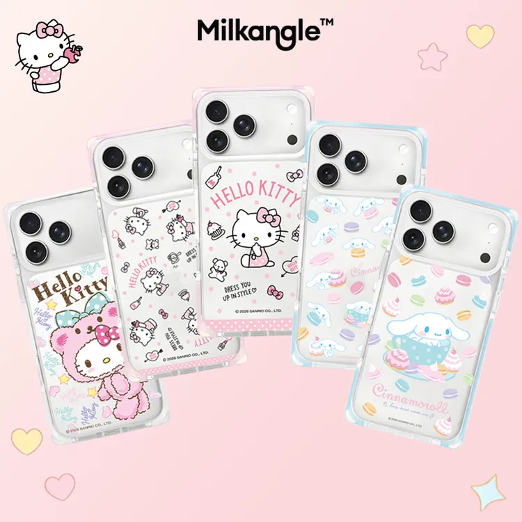 三丽鸥正版授权Hello Kitty凯蒂猫适用iPhone17/16/Pro/Max手机壳