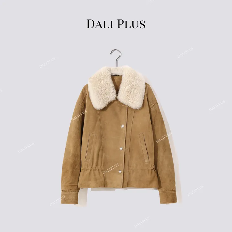 DALI PLUS“100羊皮反绒皮毛一体90鹅绒服”羽绒服-D5MM3115-1
