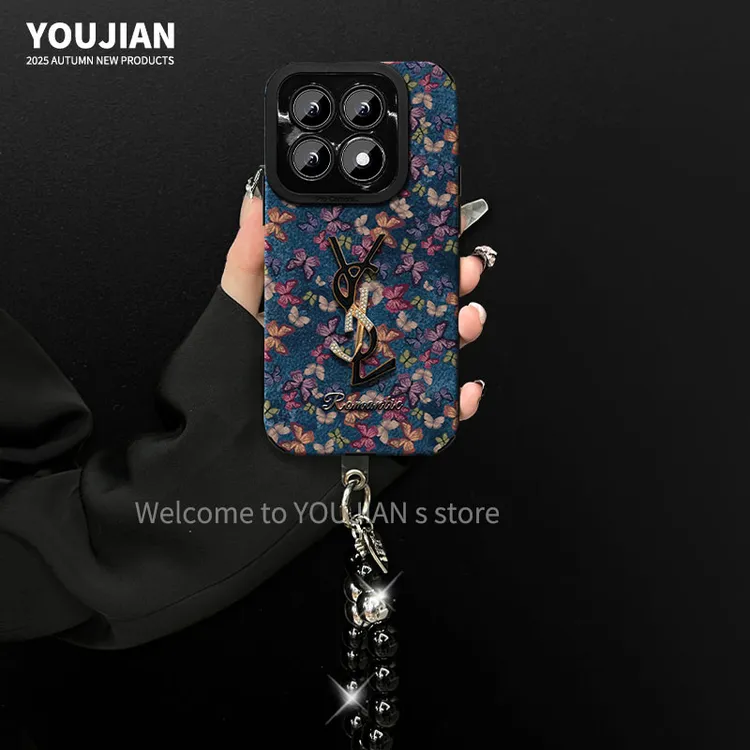 汇客凡品【小米17】潮牌网红复古蝴蝶防摔手机壳女款