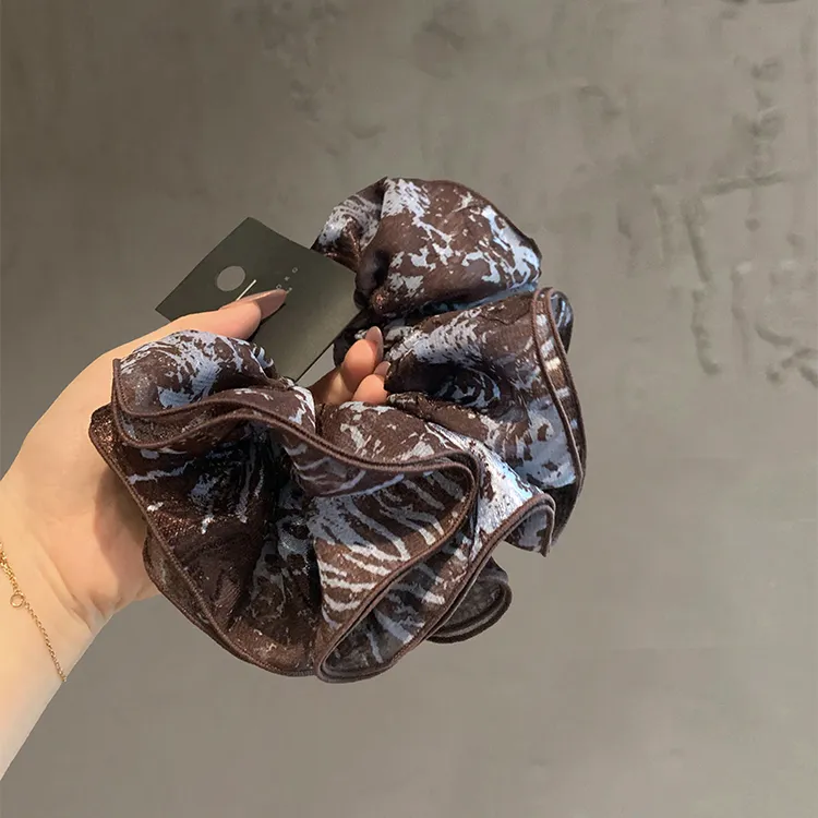 气质优雅扎头发圈大肠复古宫廷发饰精致头圈发绳高级感盘发肥肠圈