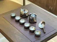 纯钛泡茶壶耐高温防烫手户外营旅行便携式办公功夫茶具套装